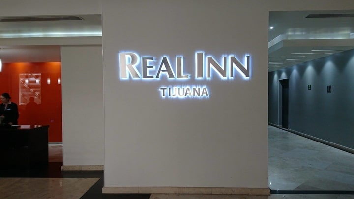 Lobby indoor sign