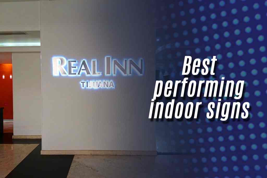 Best performing indoor signs for business
